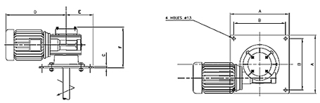 Schema met afmetingen